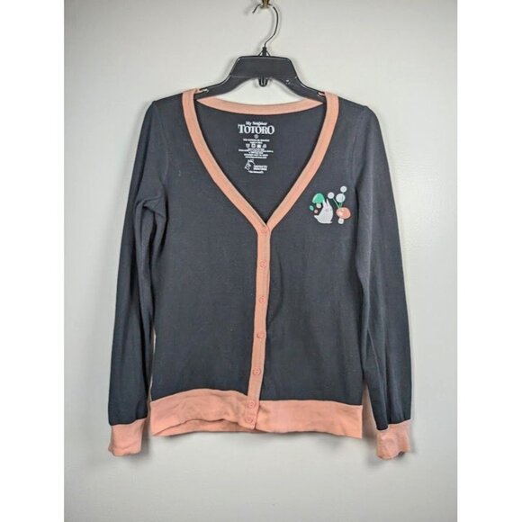 My Neighbor Totoro Cardigan Sweater Small Knit Studio Ghibli Her Universe Anime - Picture 1 of 8
